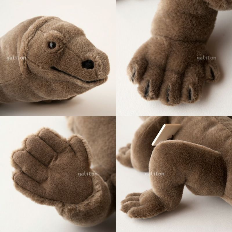 ケーセン Koesen ぬいぐるみ オオトカゲ（大）