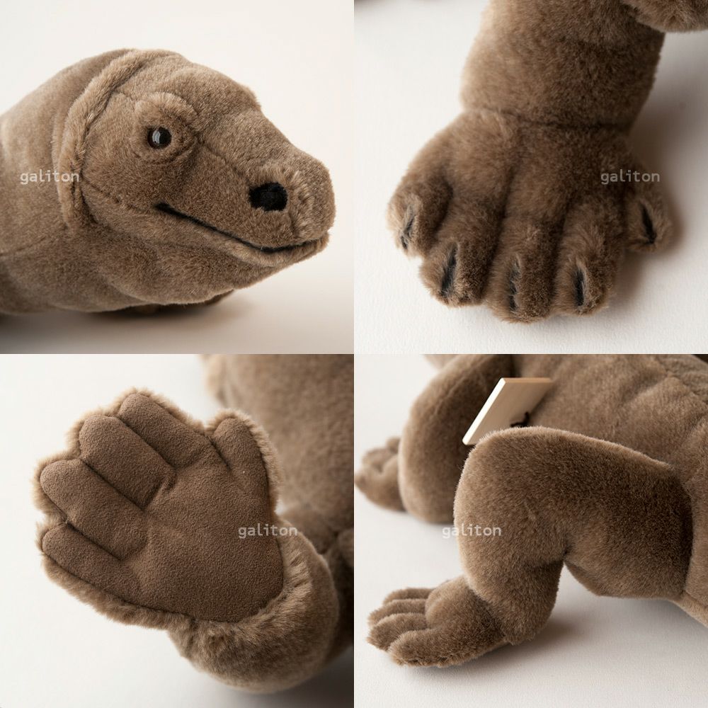 ケーセン Koesen ぬいぐるみ オオトカゲ（大）