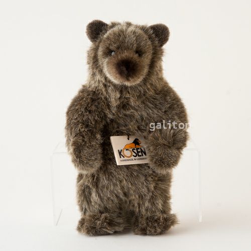 ケーセン Koesen ぬいぐるみ ソフトベア グリズリー（ミニ）