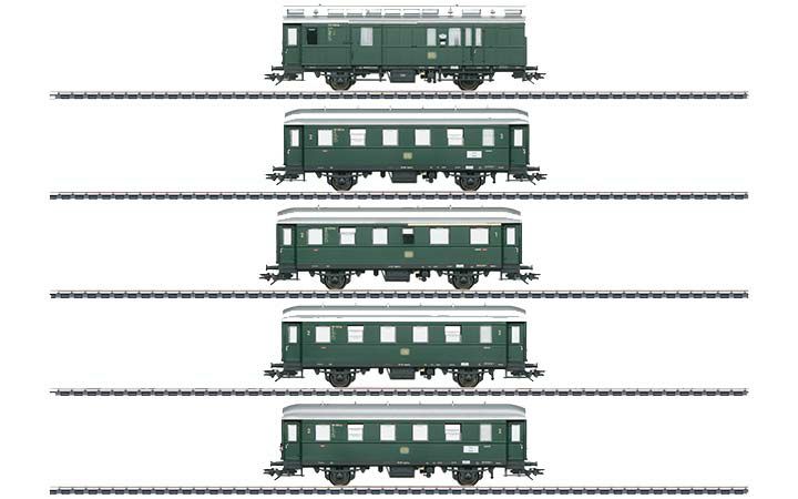 maerklin/メルクリン 43353 客車5両セット DB