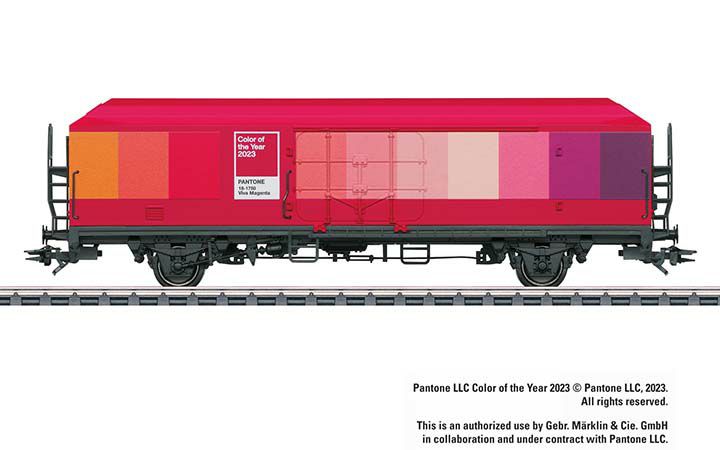 maerklin/メルクリン 48553 貨車PANTONE Color of the Year for 2023