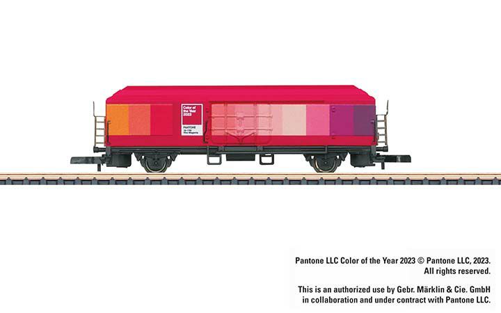 maerklin/メルクリン 82163 貨車PANTONE Color of the Year for 2023 Zゲージ