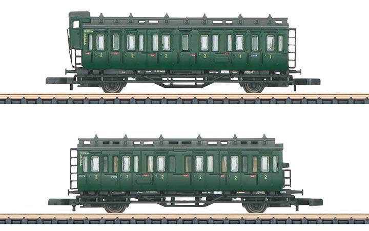 maerklin/メルクリン 87042 コンパートメント客車2両セット DB Z