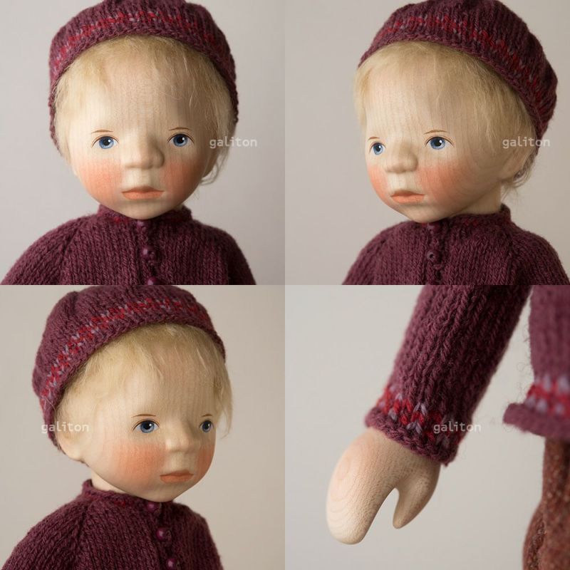 Elisabeth Pongratz ポングラッツ人形 オールウッド H414 エンジニットセーター