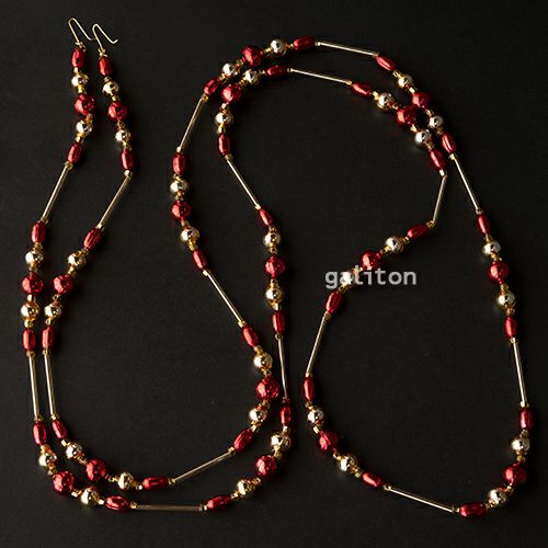 【xmas限定販売】 グラスガーランド赤 470549