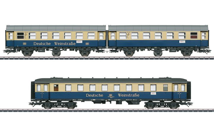 maerklin/メルクリン 43189 客車3両セット DB ドイツワインロード