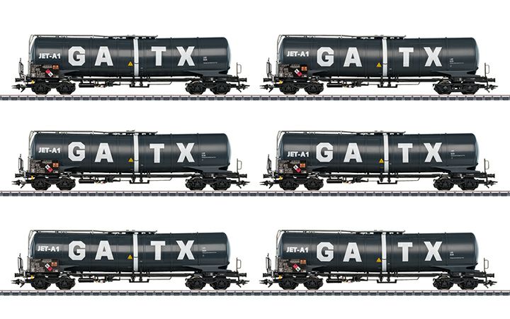 maerklin/メルクリン 47546 タンク貨車6両セット Type Zans GATX