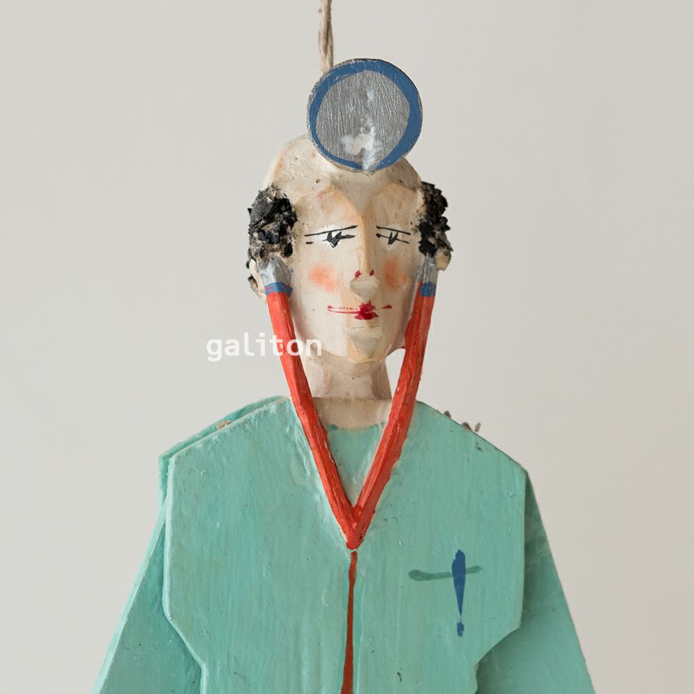 Oberammergauer Schnuerlkasperl なたのハンペルマン 医者