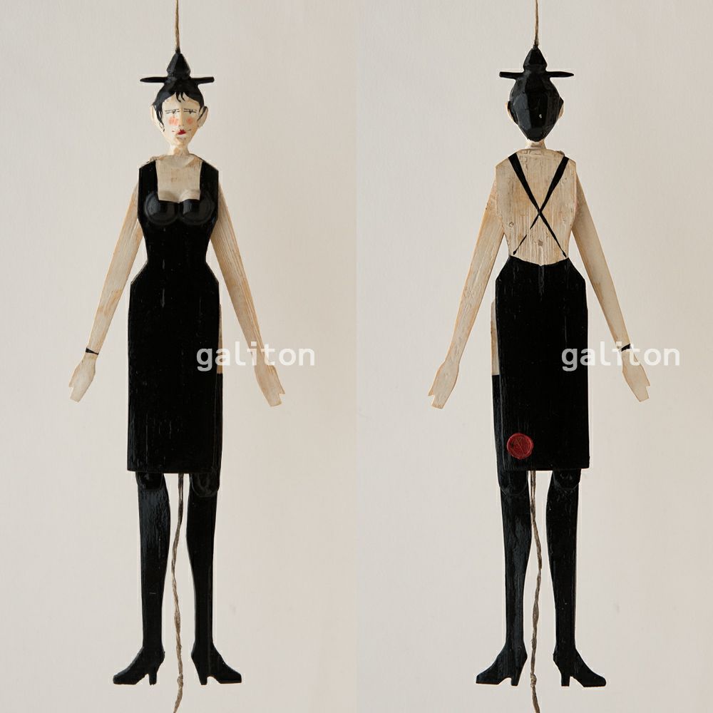 Oberammergauer Schnuerlkasperl なたのハンペルマン マダム S