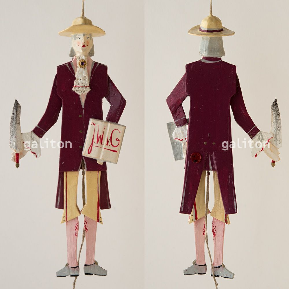 Oberammergauer Schnuerlkasperl なたのハンペルマン ヨハン・ヴォルフガング・フォン・ゲーテ