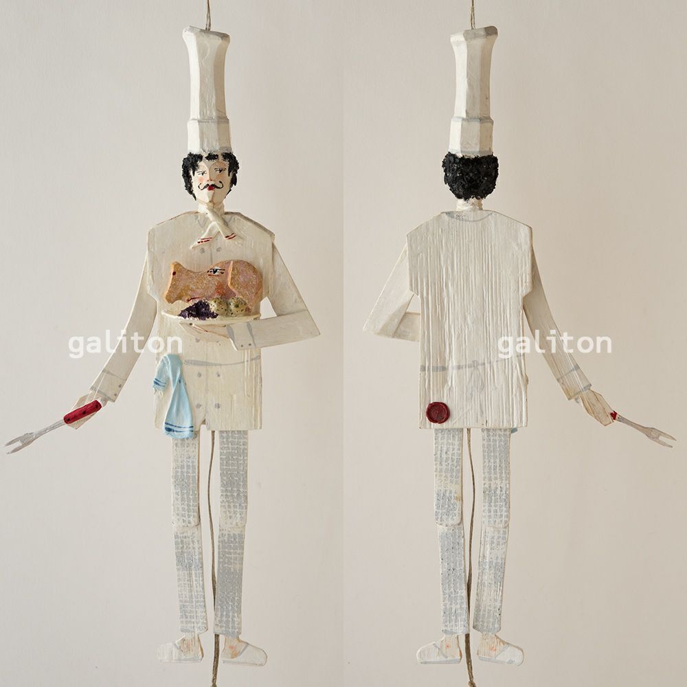 Oberammergauer Schnuerlkasperl なたのハンペルマン コック