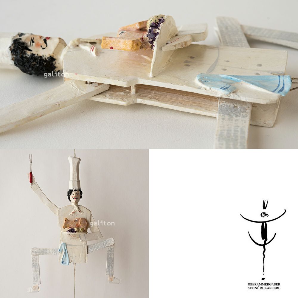 Oberammergauer Schnuerlkasperl なたのハンペルマン コック