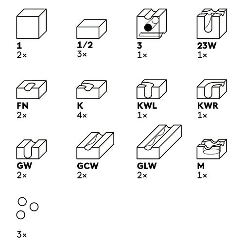 【ビー玉40個特典付】 CUBORO ウェイブ WAVE （キュボロ クボロ） ウェーブ