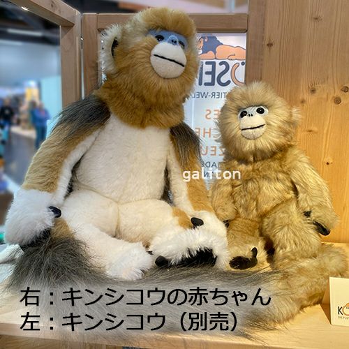 ケーセン Koesen ぬいぐるみ キンシコウの赤ちゃん