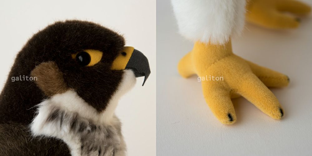 ケーセン Koesen ぬいぐるみ ハヤブサ