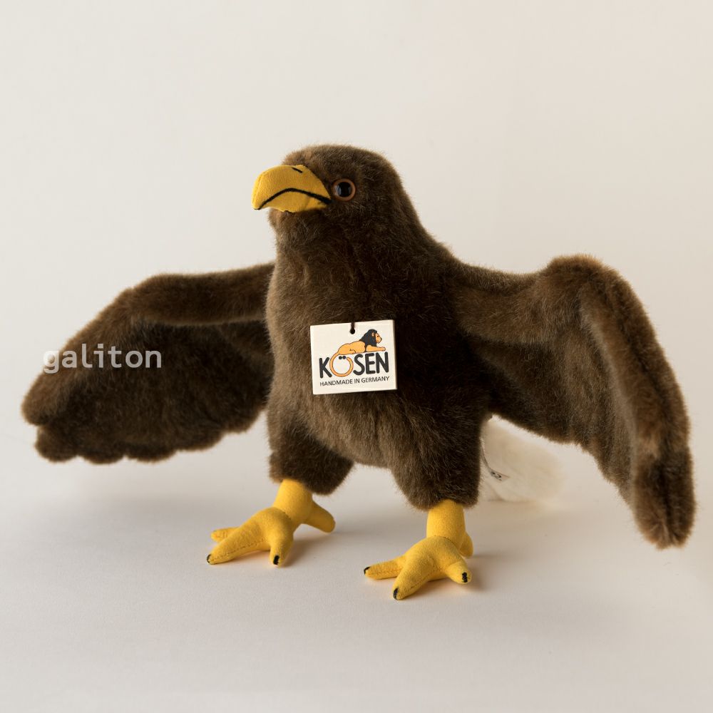 ケーセン Koesen ぬいぐるみ ワシ（小）