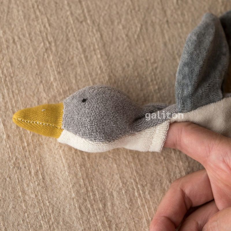 ナンヒェン Nanchen ほおずり人形 グースグレー