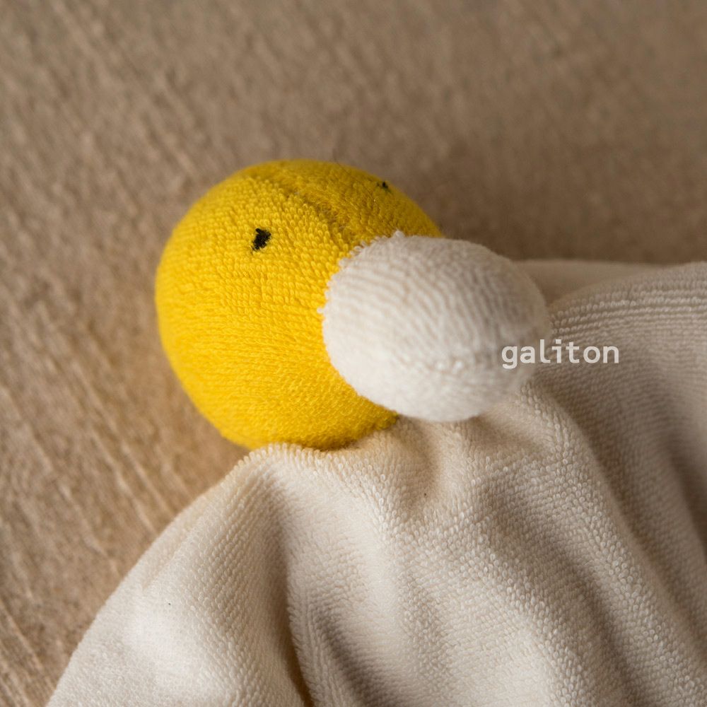 ナンヒェン Nanchen ほおずり人形 あひる黄