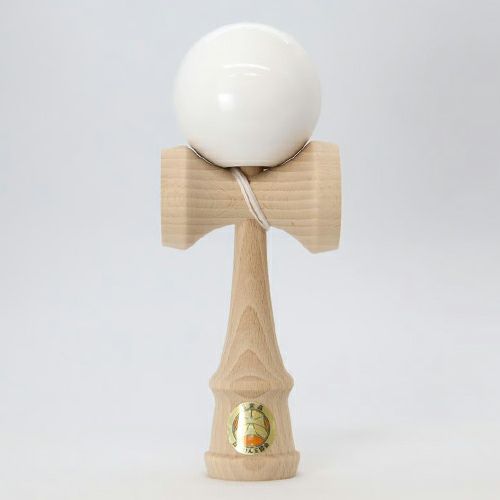 山形工房 けん玉 大空 ソリッドカラー 白